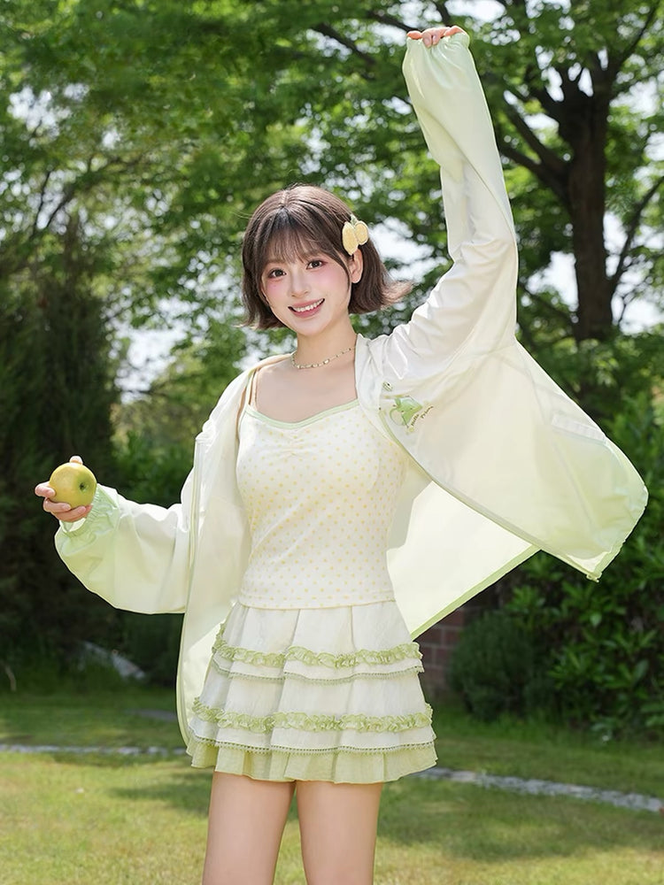 Green Apple Sun Jacket-Outerwear-ntbhshop