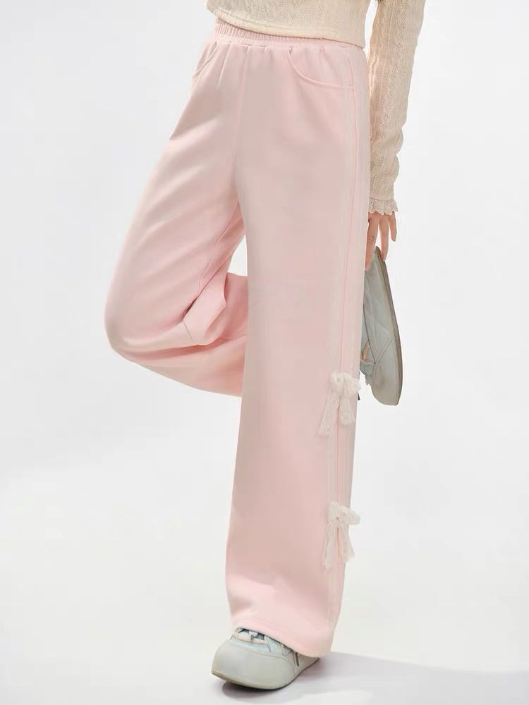 Blush Cloud Lace Pants