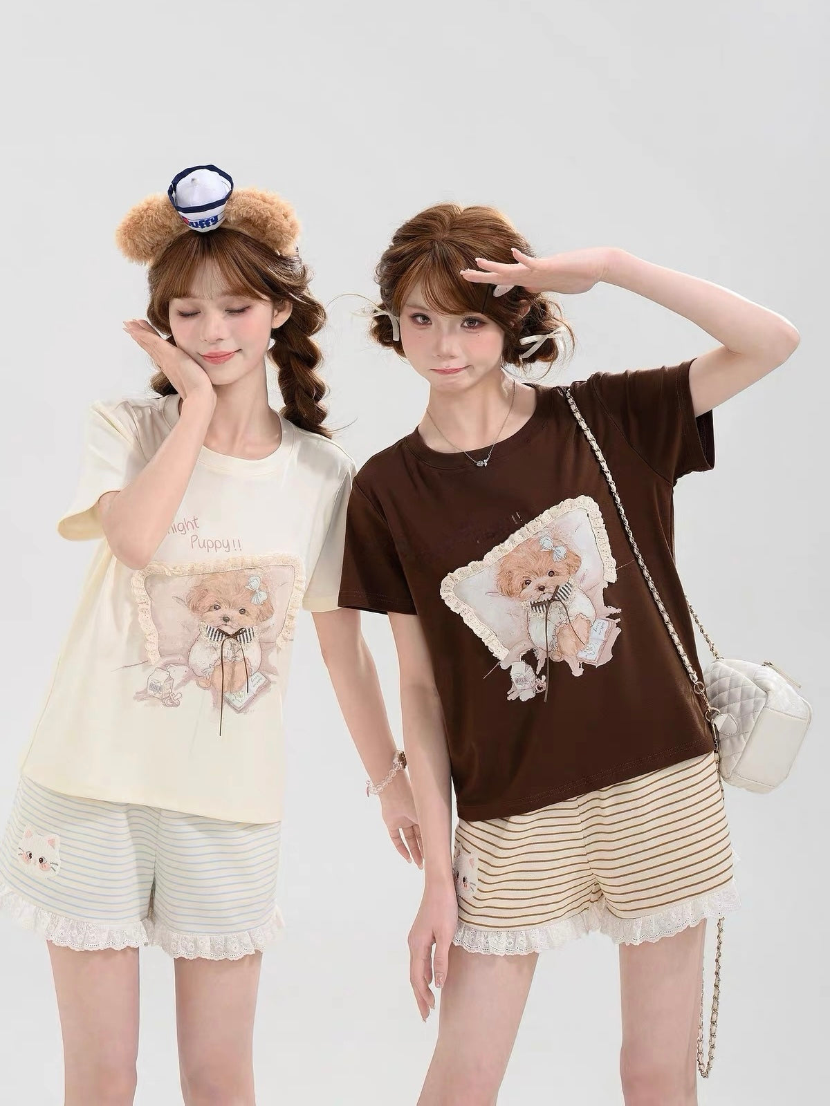 Goodnight Puppy Dream Tees-Tops-ntbhshop