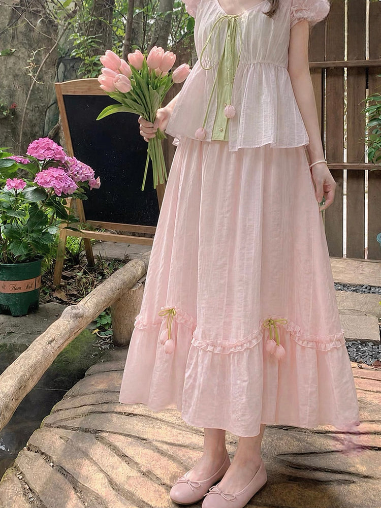 Tulip Bloom Petaline Skirts-Bottoms-ntbhshop