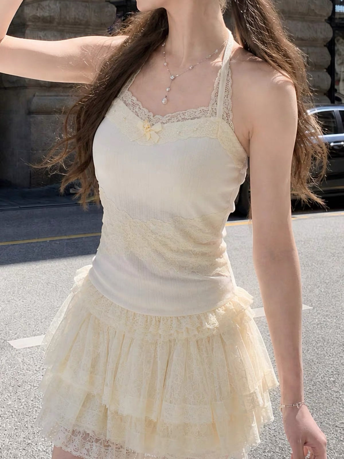 Blush Meringue Bra Camis-Tops-ntbhshop