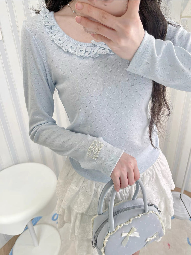 Dolly Charm Lace Tops-Tops-ntbhshop