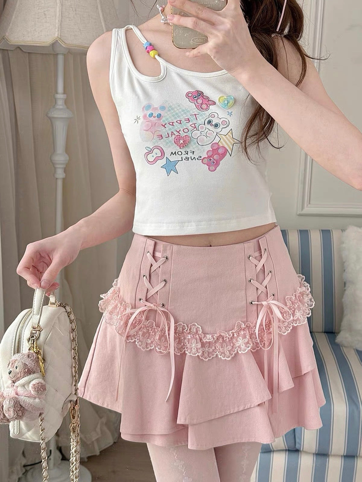 Teddy Royale Tank Top-Tops-ntbhshop