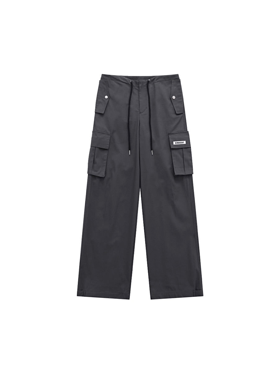 Multi-Pocket Washed Cargo Pants Men Women Y2K Vintage Streetwear Loose  Oversized Straight Wide-Leg Jeans Dark Green/Purple - AliExpress