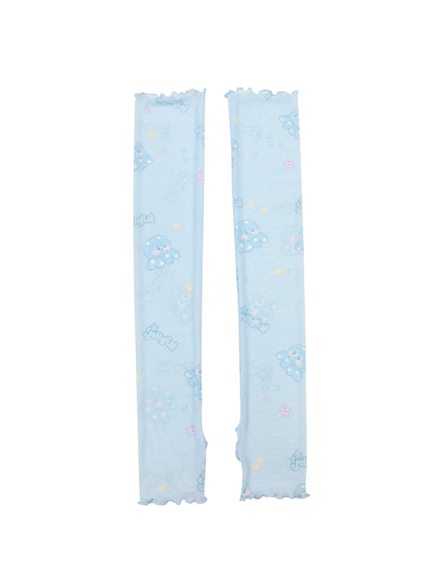 Cute Octopus Printed Arm Covers-ntbhshop