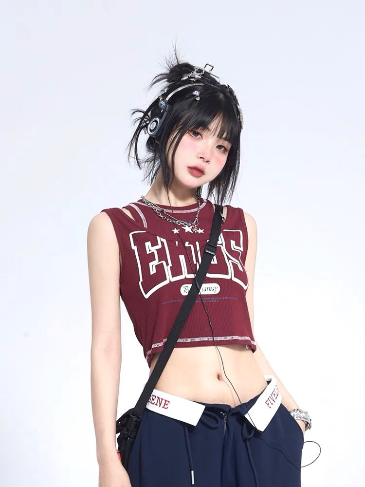 High Waist Loose Lapel Mopping Pants-ntbhshop
