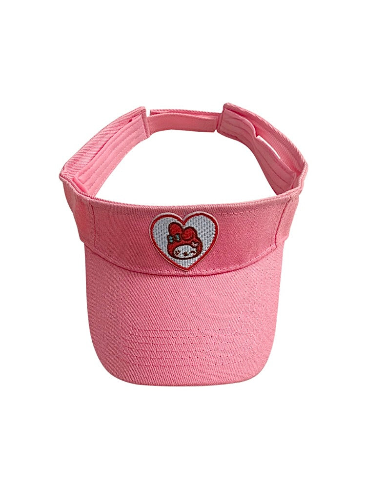 Cute My Melody Embroidery Sunshade Sunscreen Visors-ntbhshop