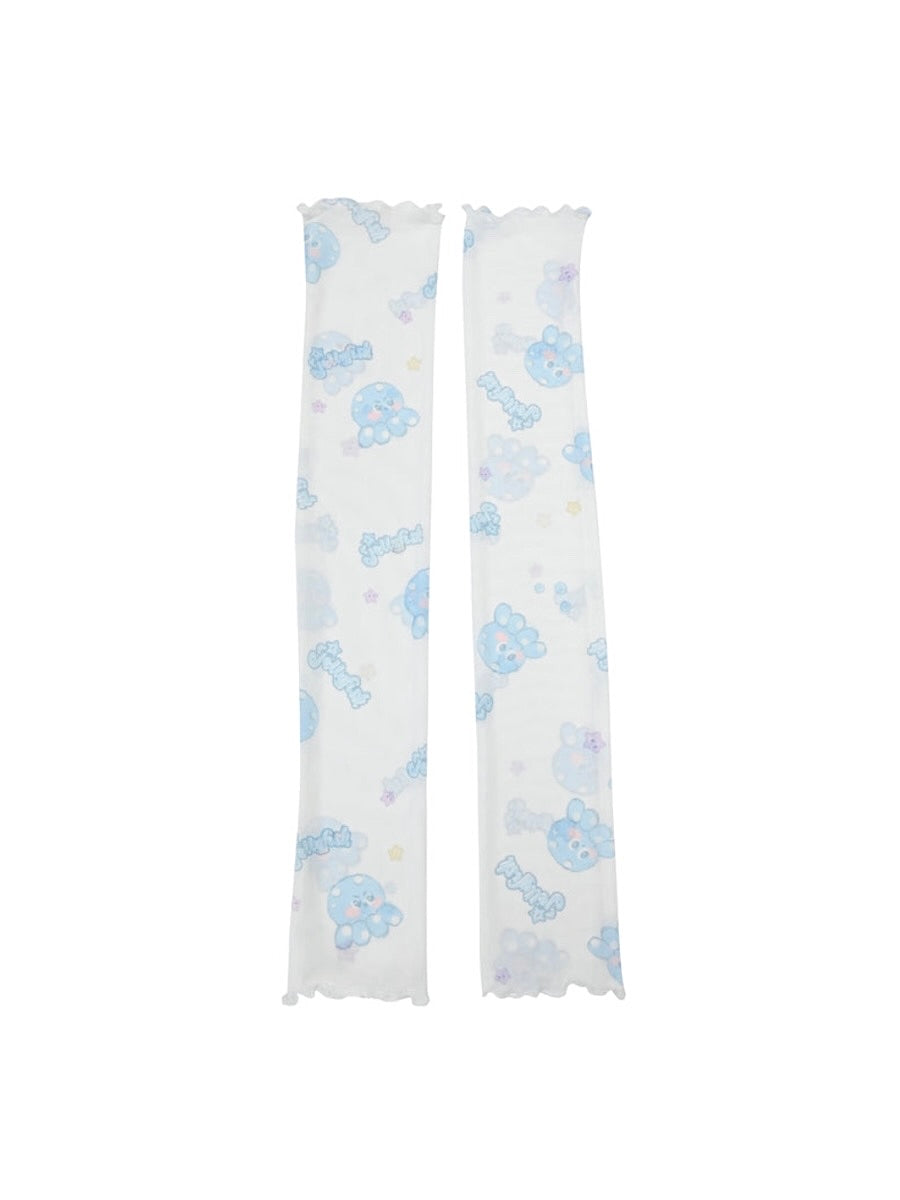 Cute Octopus Print Arm Sleeves-ntbhshop