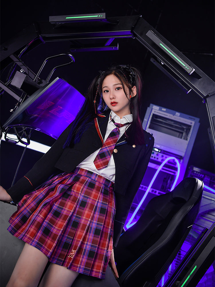 Electric Race JK Uniform Skirts-ntbhshop