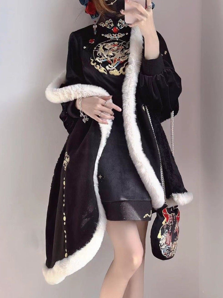 Cloud Kirin Cheongsam Dresses-ntbhshop