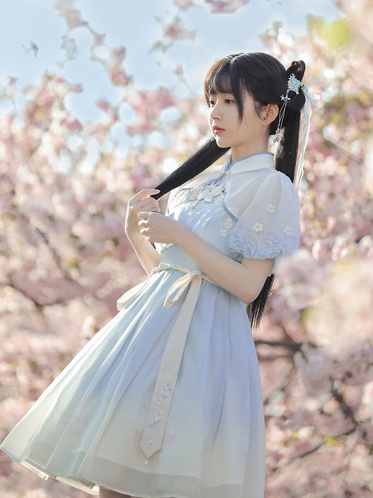 Sword and Fairy Cheongsam Dress-ntbhshop