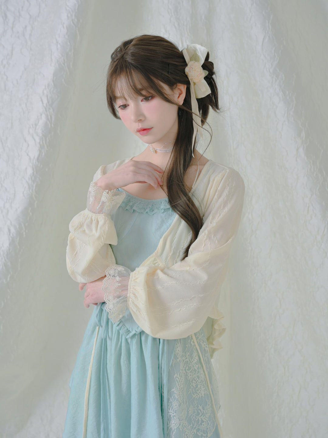 Blue Haze Romance Outerwear & Dress-ntbhshop