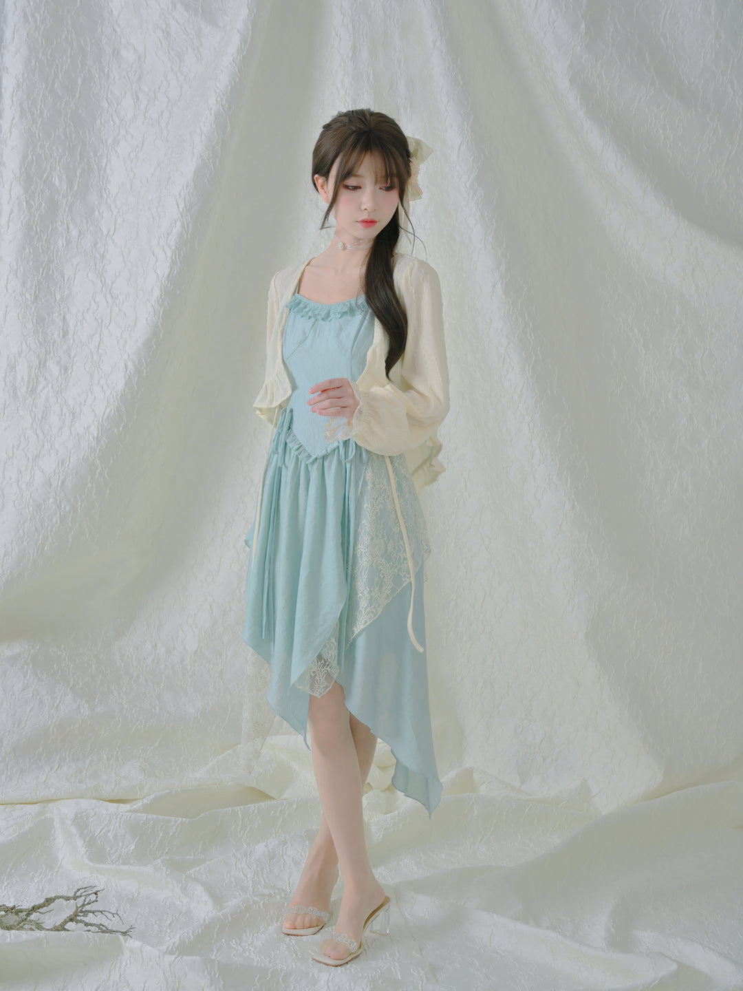 Blue Haze Romance Outerwear & Dress-ntbhshop