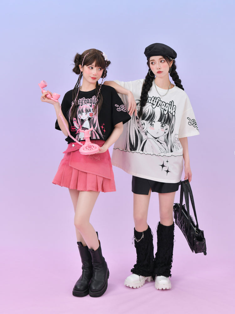 Antifragile Gradient Denim Skirt-ntbhshop