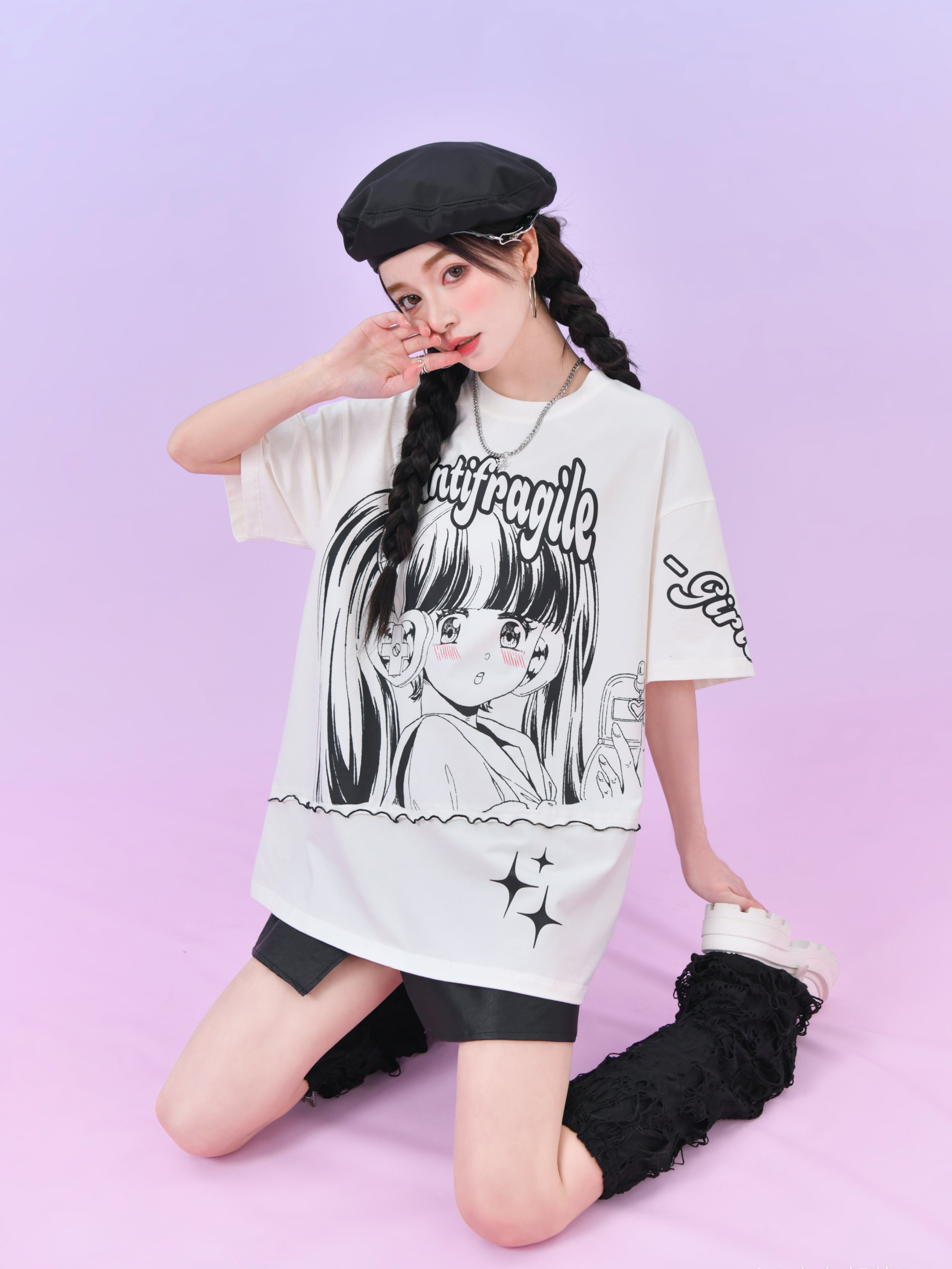 Antifragile Crop Top & Tee-Sets-ntbhshop