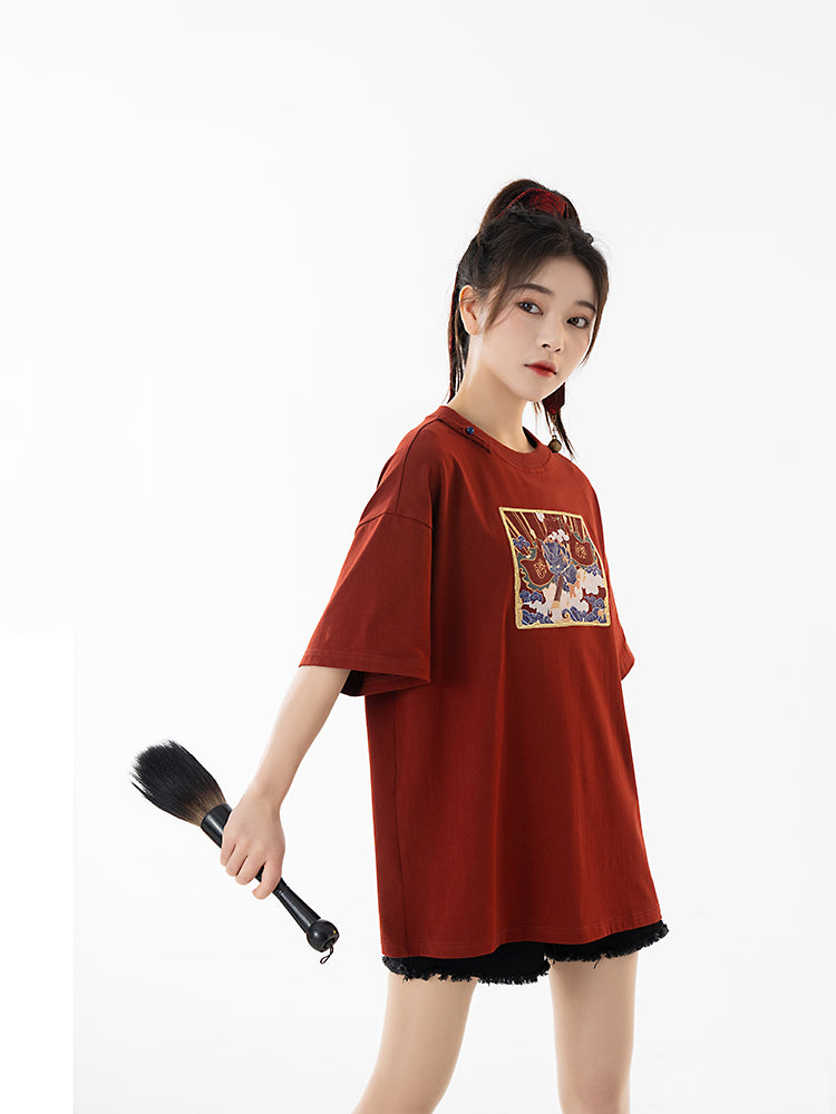 Victorious Red Unisex Tee-ntbhshop