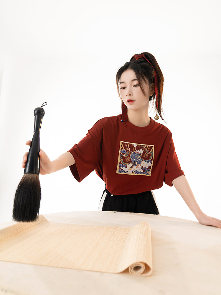 Victorious Red Unisex Tee-ntbhshop