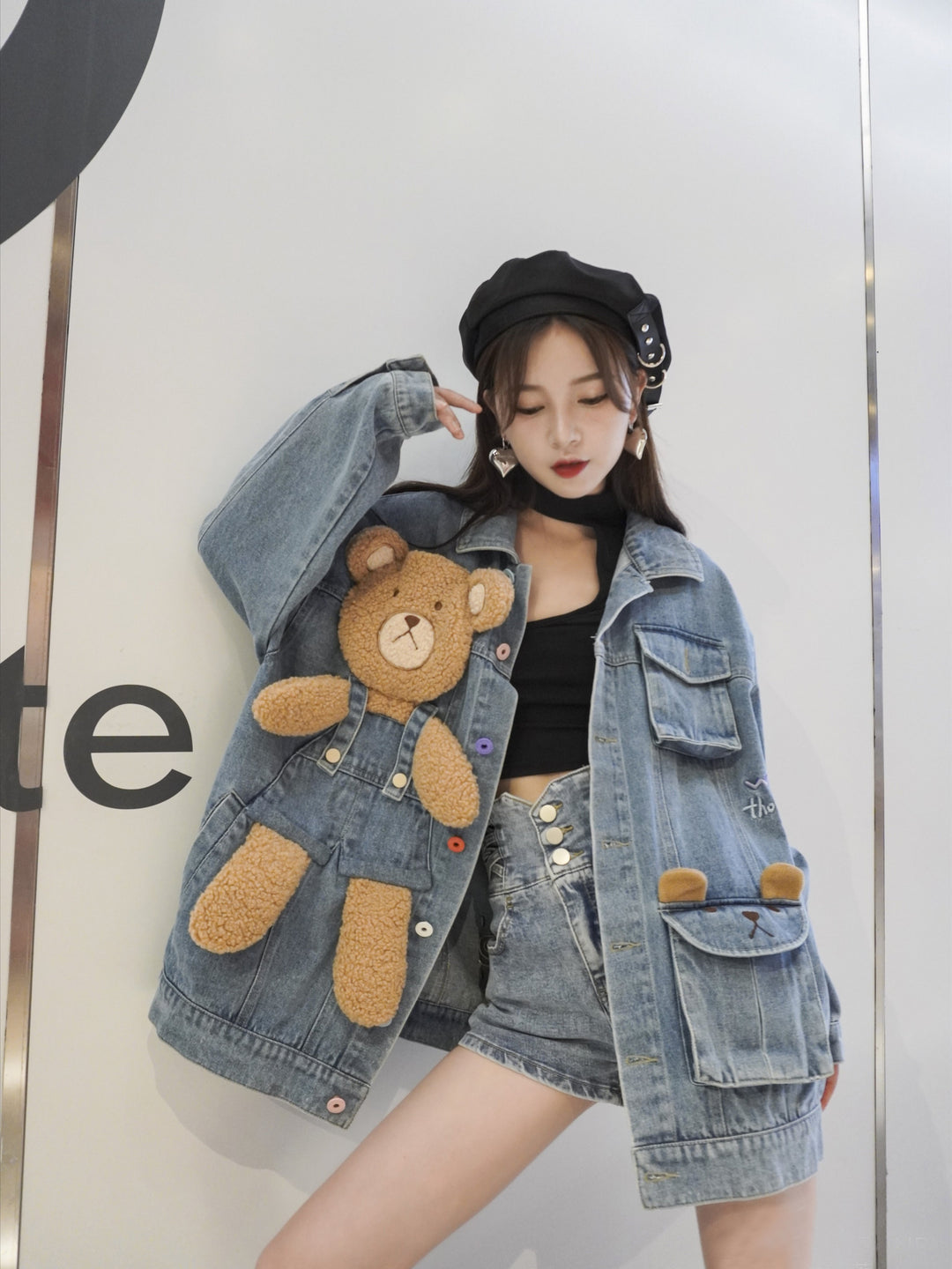Big Bear Denim Jacket-ntbhshop