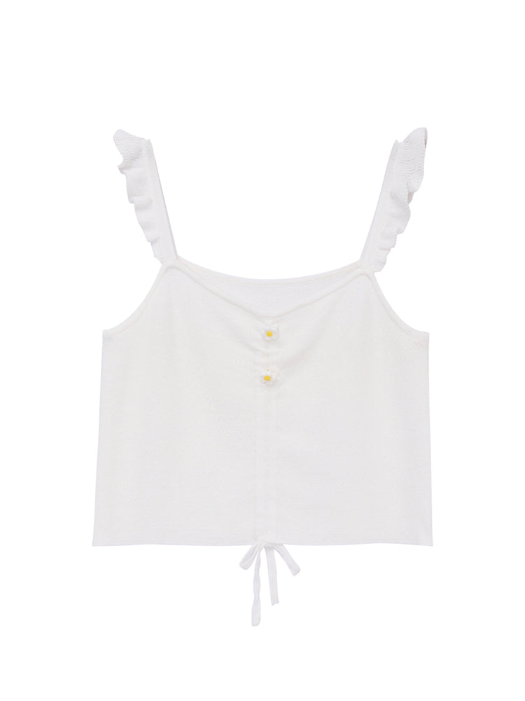 Kawaii Knit Cami Tops-ntbhshop