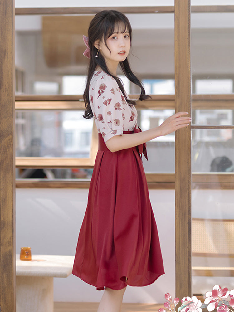 Rosehill Red Dress-ntbhshop