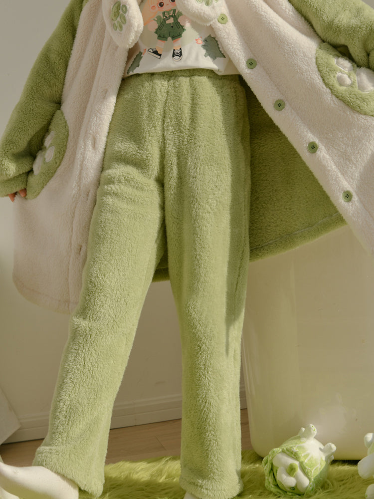 Veggie Fairy Cozy Dreamy Winter Fleece Pajama Sets-ntbhshop