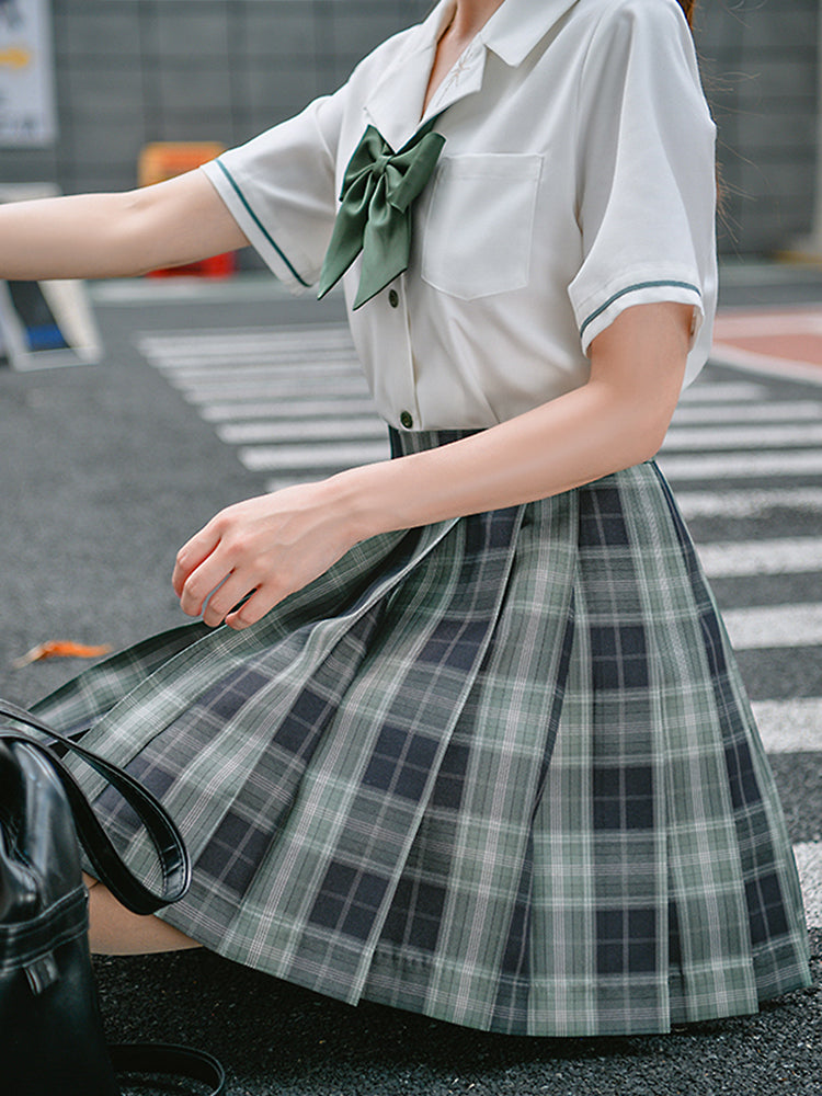 Evergreen JK Uniform Skirts-Sets-ntbhshop