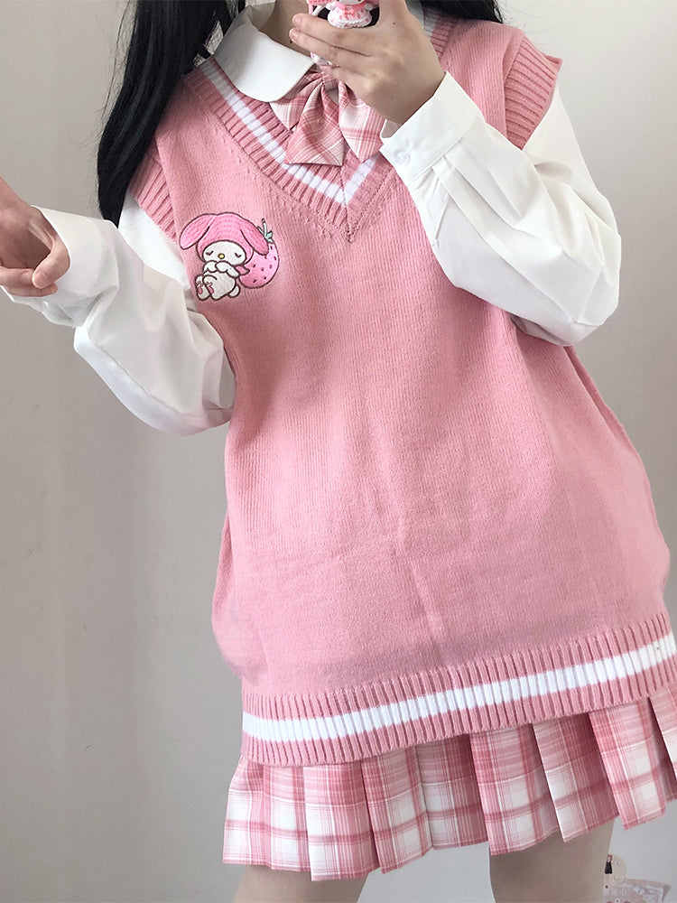 Kuromi My Melody Cinnamoroll JK Uniform Sweaters-ntbhshop
