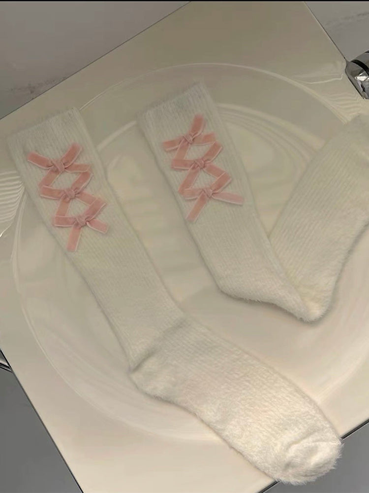 Ribbon Ribbon Ankle Socks-ntbhshop
