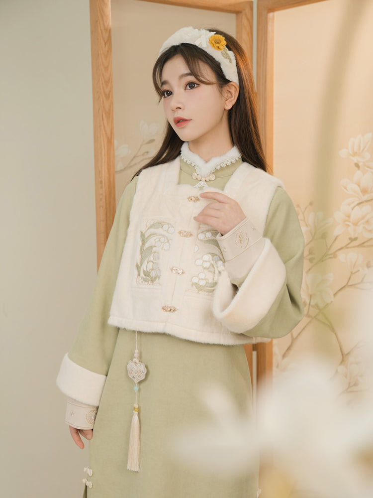 Bellflower Fleece Vest & Dress-ntbhshop