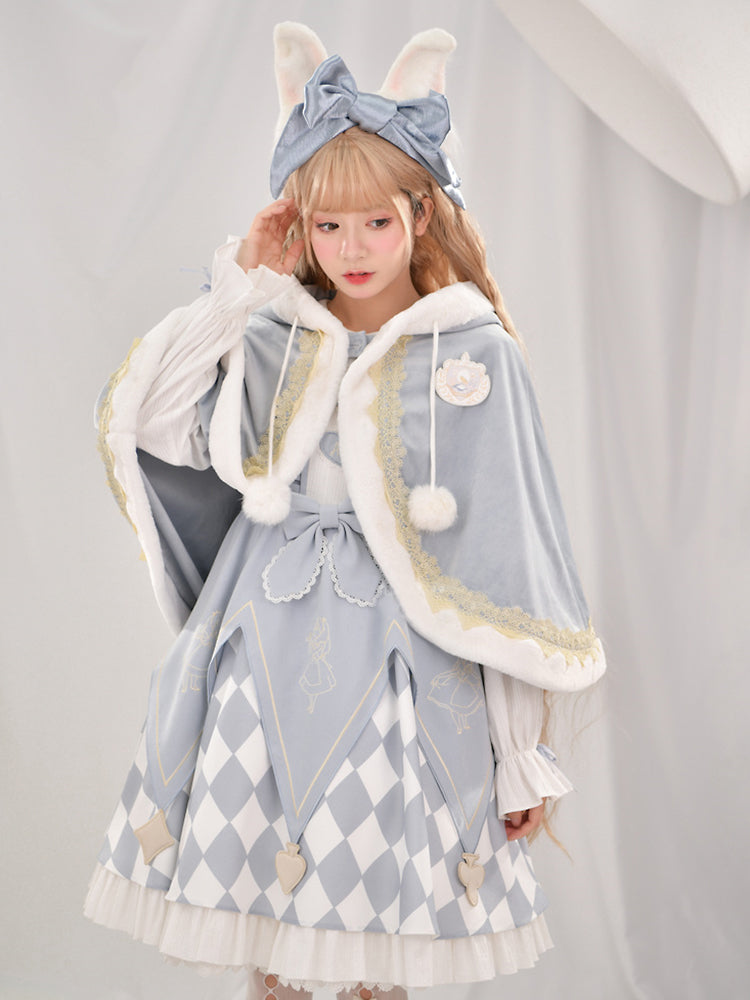 Alice in Wonderland Cape & Dress-ntbhshop