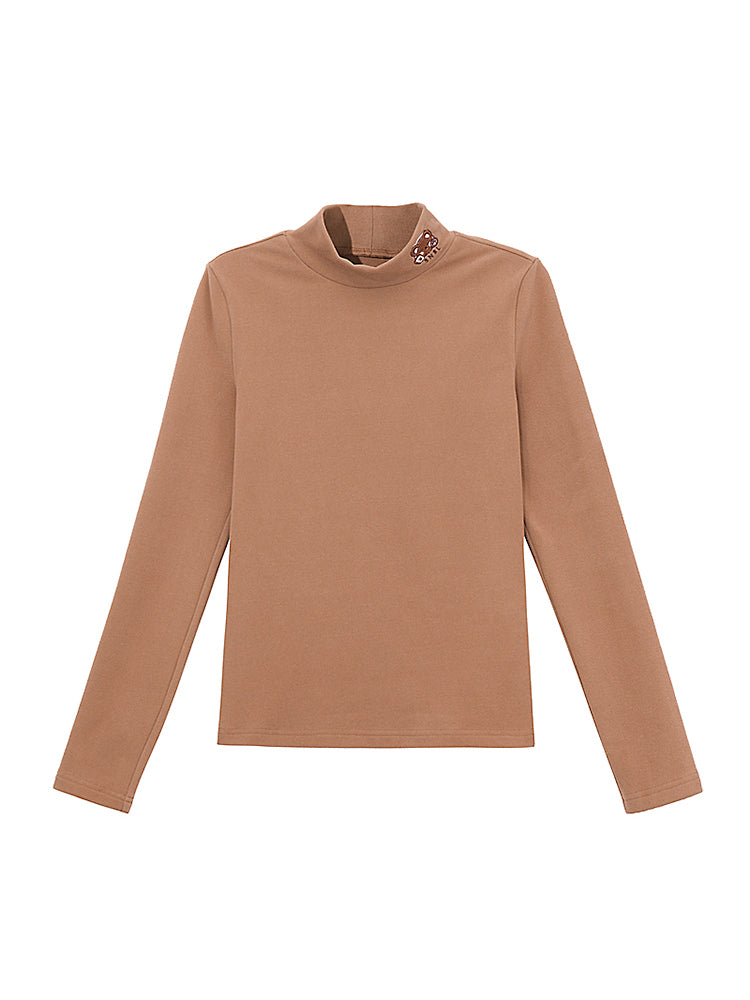 Sweet Stitch Turtleneck Base Tees-ntbhshop