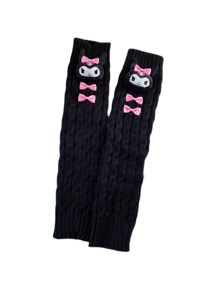 Kuromi & Friends Knit Leg Warmers-ntbhshop