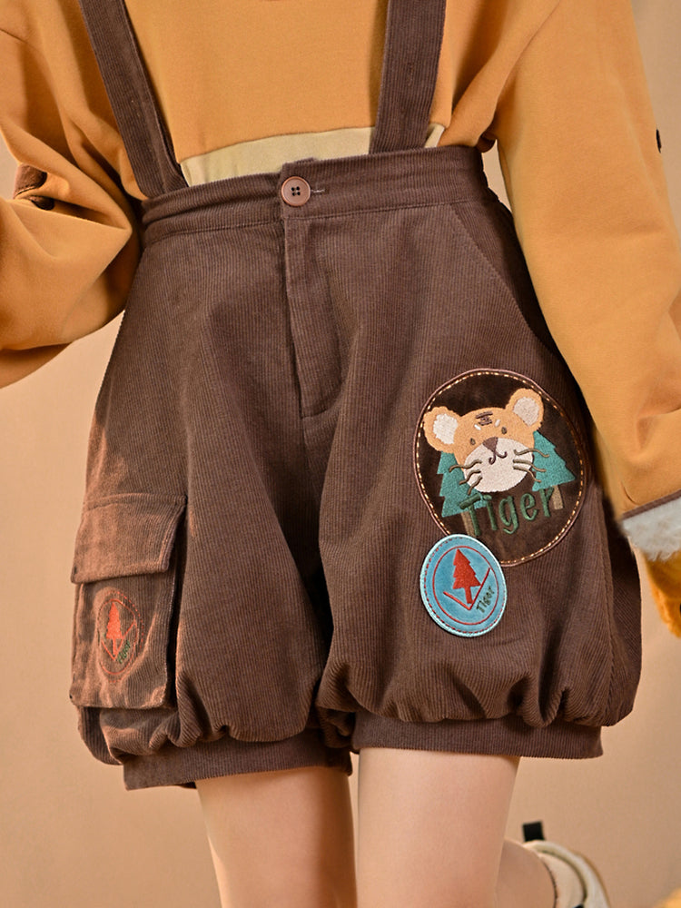 Forest Tiger Hoodie & Shorts-ntbhshop