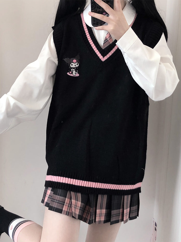 Kuromi My Melody Cinnamoroll JK Uniform Sweaters-ntbhshop