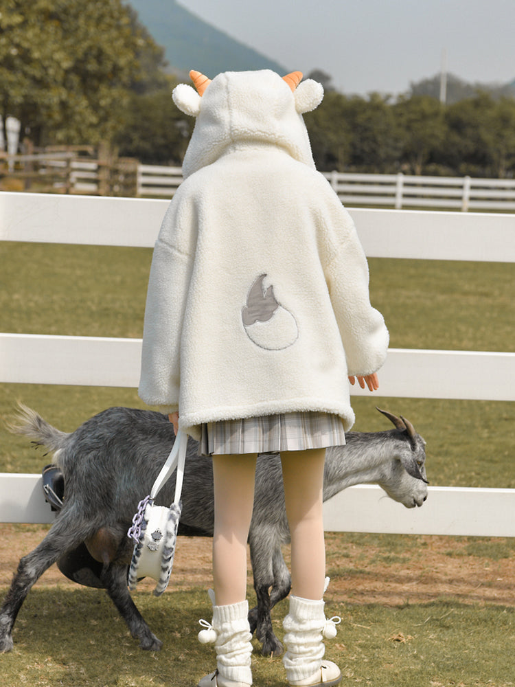 Sheep Cloud Fleece Jacket-ntbhshop