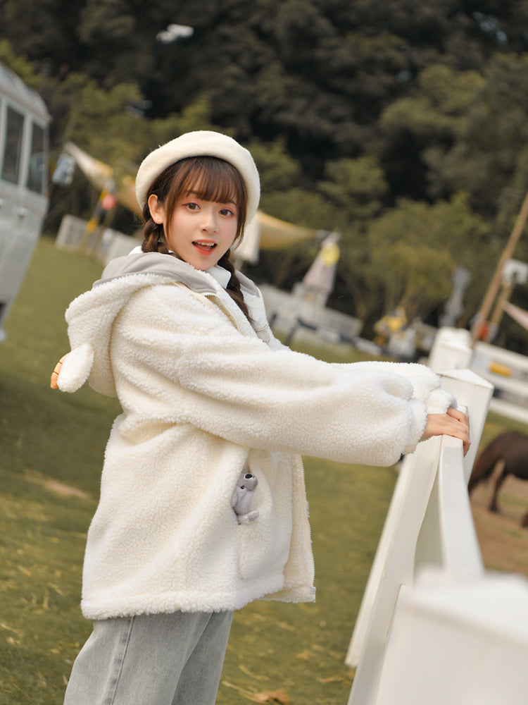 Sheep Cloud Fleece Jacket-ntbhshop
