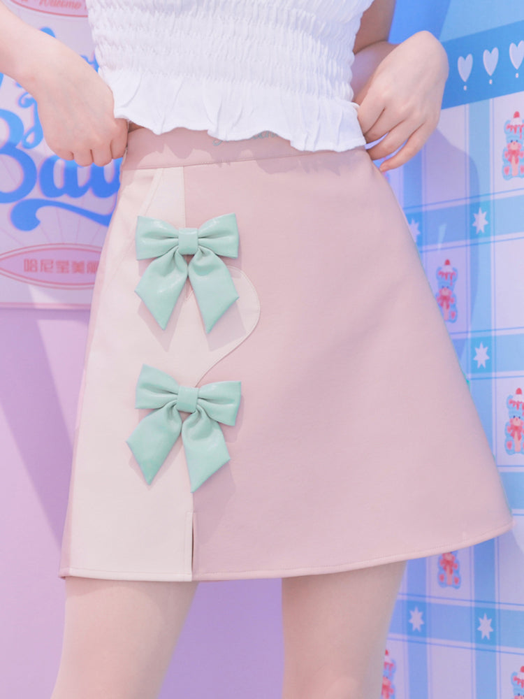 Candy Rebel Leather Skirt-ntbhshop