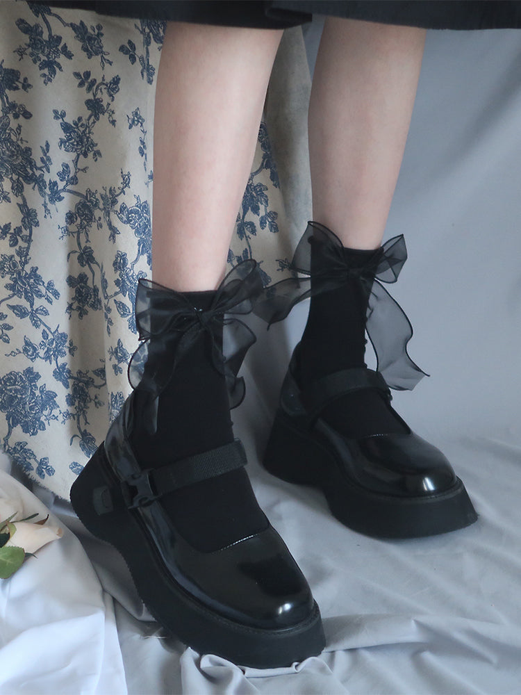 Ribbon Party Ankle Socks-ntbhshop