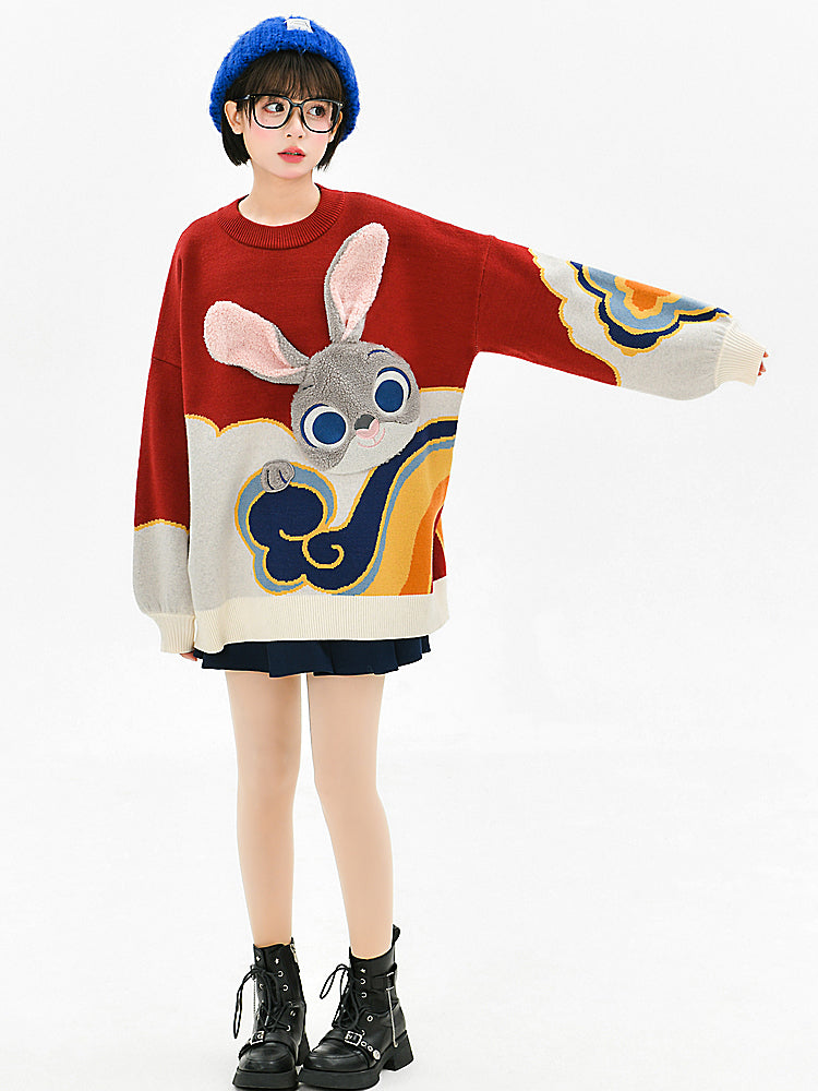 Zootopia Knit Sweaters-Sets-ntbhshop