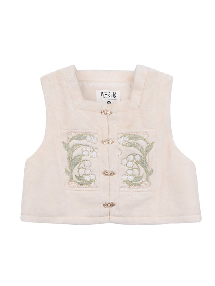 Bellflower Fleece Vest & Dress-ntbhshop