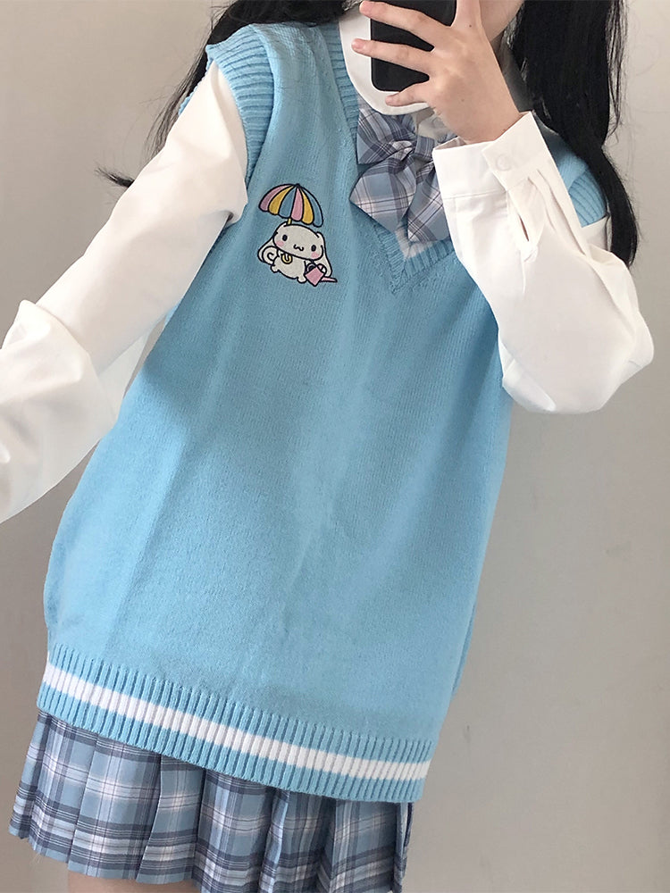 Kuromi My Melody Cinnamoroll JK Uniform Sweaters-ntbhshop