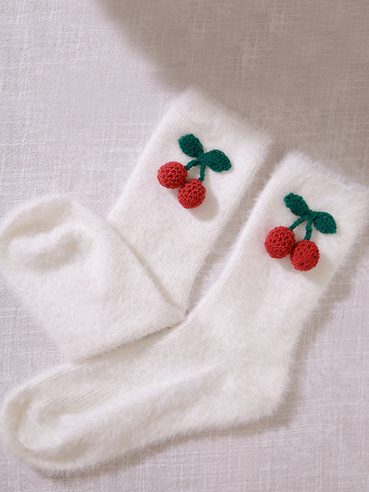 Cherry Cherry Ankle & Crew Socks-ntbhshop