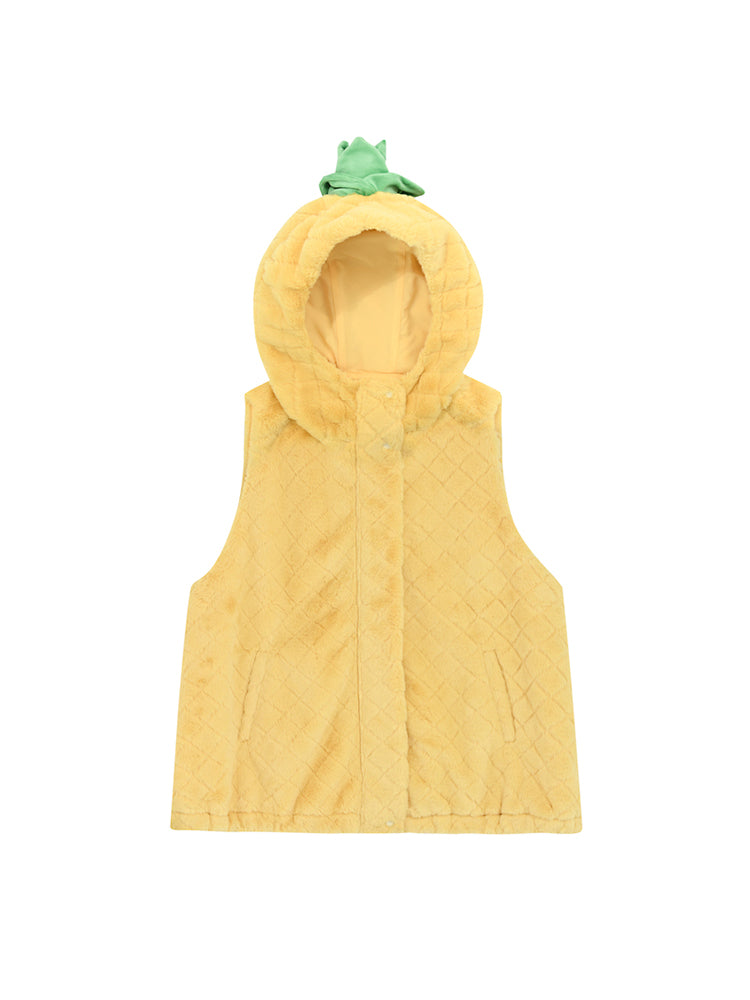 Pineapple Fleece Vest & Hoodie-ntbhshop