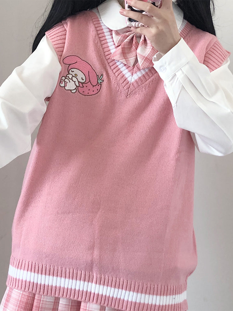 Kuromi My Melody Cinnamoroll JK Uniform Sweaters-ntbhshop