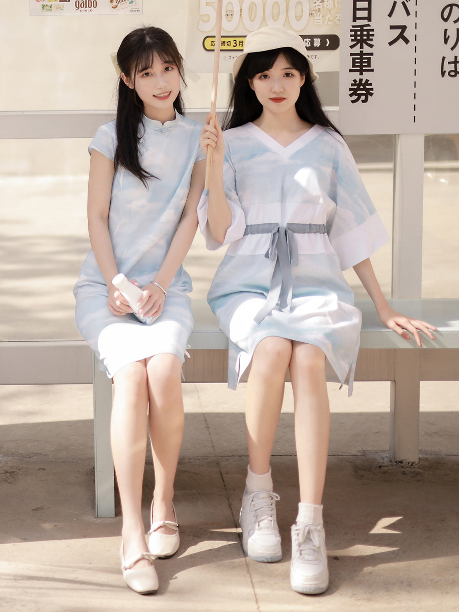 Every Day A Good Day Cheongsam Dress-ntbhshop