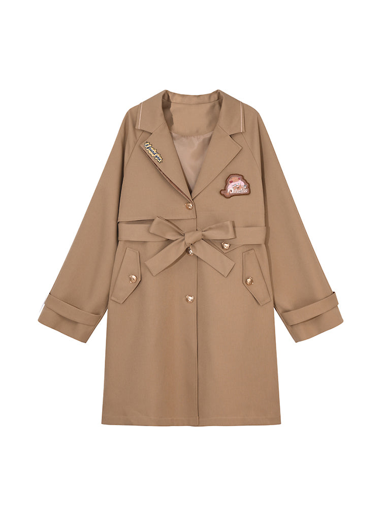 Bear Detective French Coat-ntbhshop