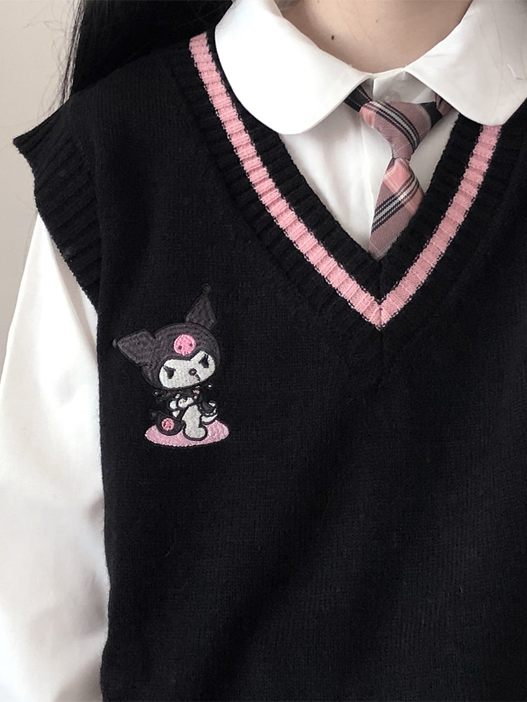 Kuromi My Melody Cinnamoroll JK Uniform Sweaters-ntbhshop