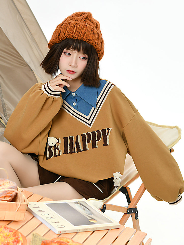 Be Happy Sweatshirt-ntbhshop
