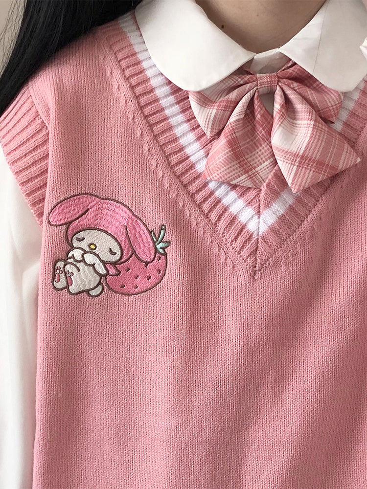Kuromi My Melody Cinnamoroll JK Uniform Sweaters-ntbhshop