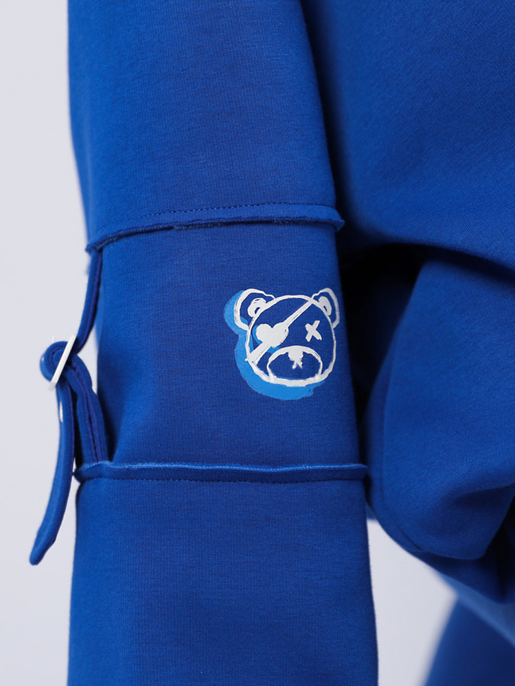 Electric Poise Klein Blue Hoodie & Skirt-ntbhshop